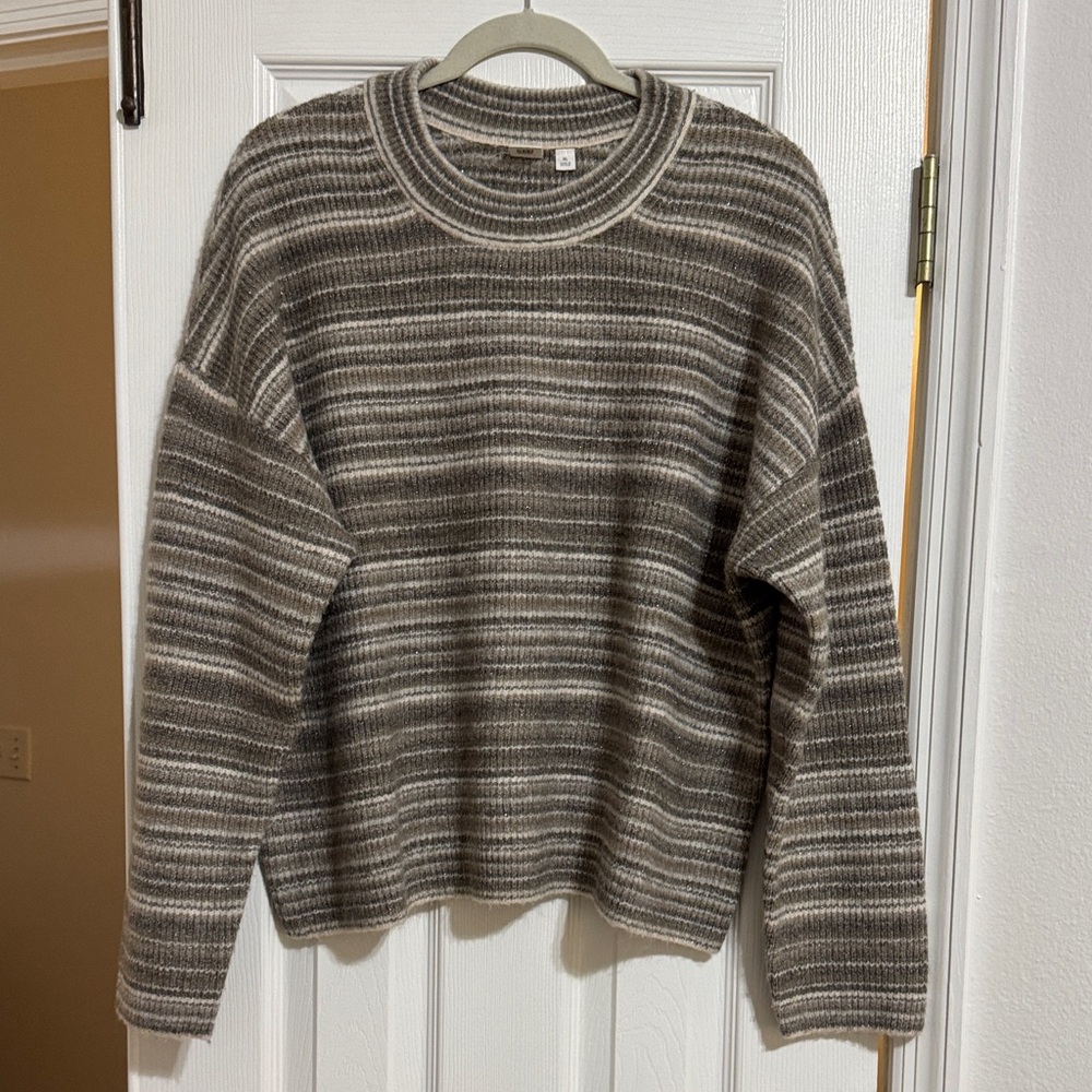 GAP Earthy Tone Striped Sweater